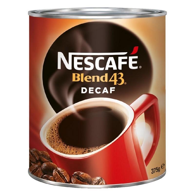 Nestle Nescafe Decaffeinated Coffee 375gm  (each)