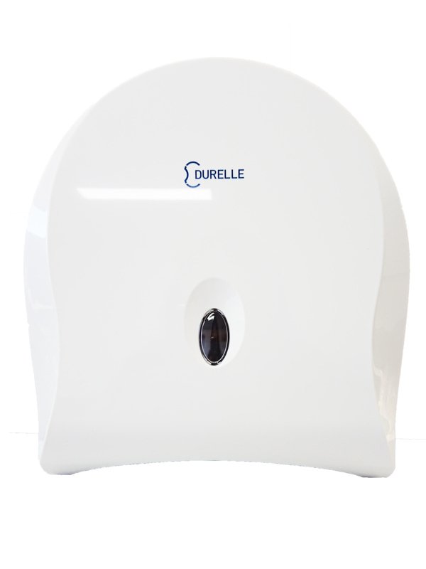 Durelle Single ABS Plastic Jumbo Toilet Roll Dispenser (each)