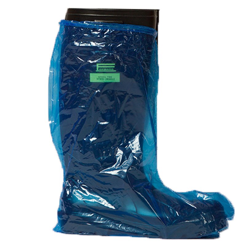 Disposable Polyethylene (PE) Boot Covers Blue (500/ctn)
