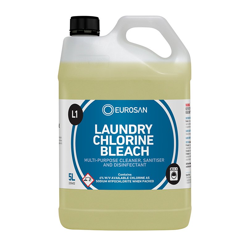 Eurosan L1 Laundry Chlorine Bleach AM (2 x 5ltr)