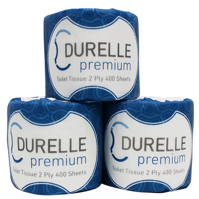 Durelle Premium FSC Mix Toilet Rolls 2 Ply 400 Sheet (48 rolls/ctn)