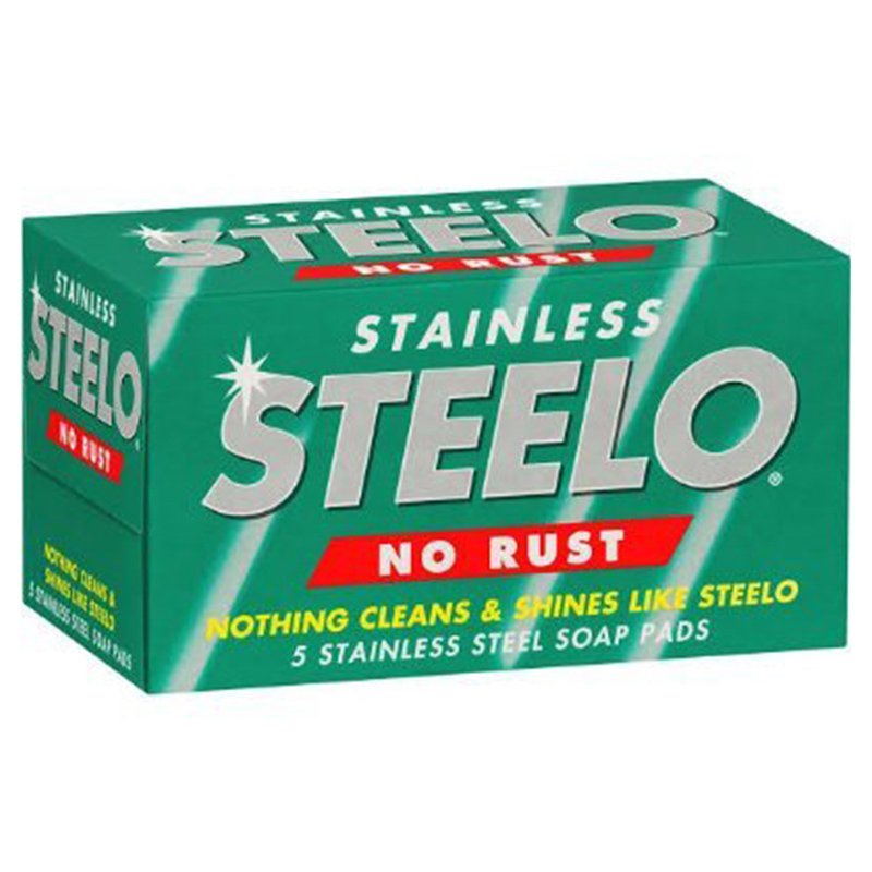 Steelo Soap Pads 5pack (12/ctn)