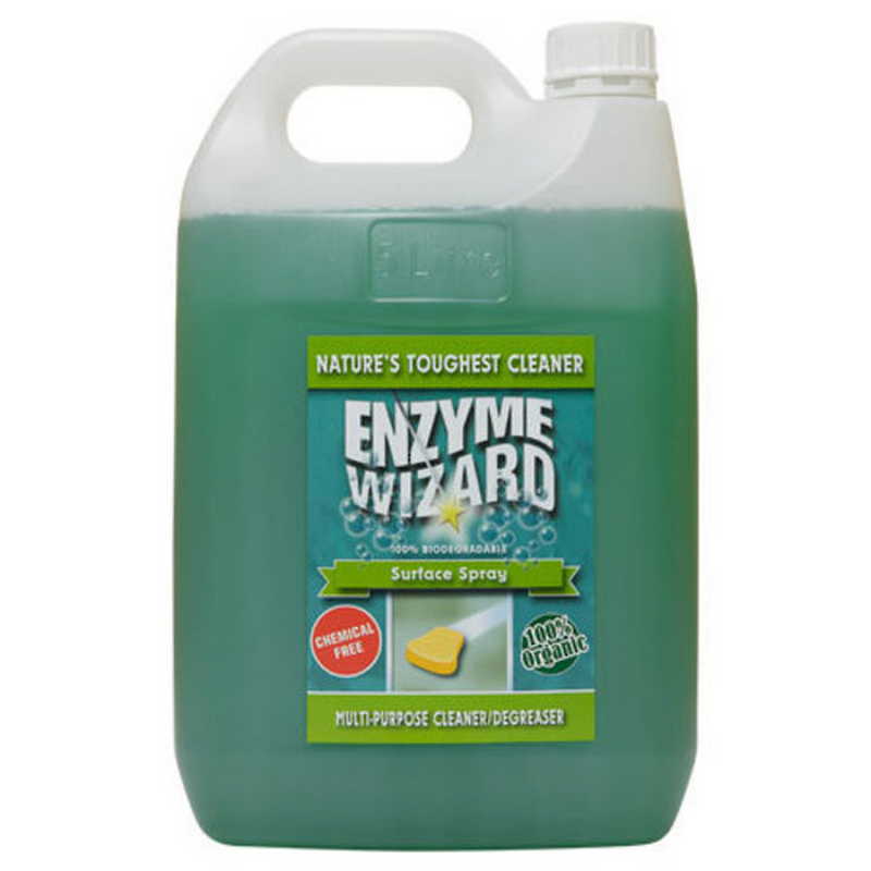 Enzyme Wizard Cleaner/Degreaser Surface Spray 5ltr (each)