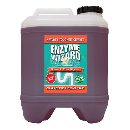 Enzyme Wizard Grease and Waste Digester 10ltr (each)
