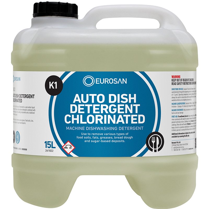 Eurosan K1 Auto Dish Detergent CL15L (each)