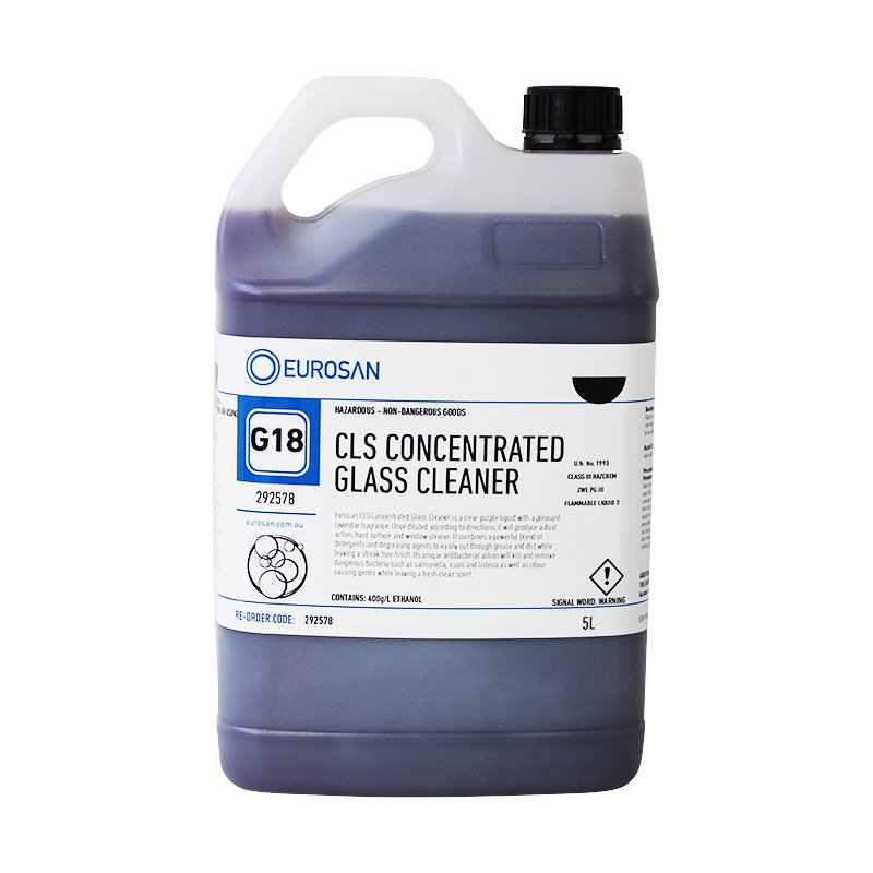 CLS Eurosan G19 Concentrate Glass Cleaner 5L (each)