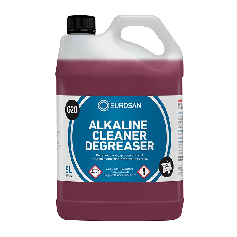 Eurosan G20 Alkaline Cleaner Degreaser 5L (each)