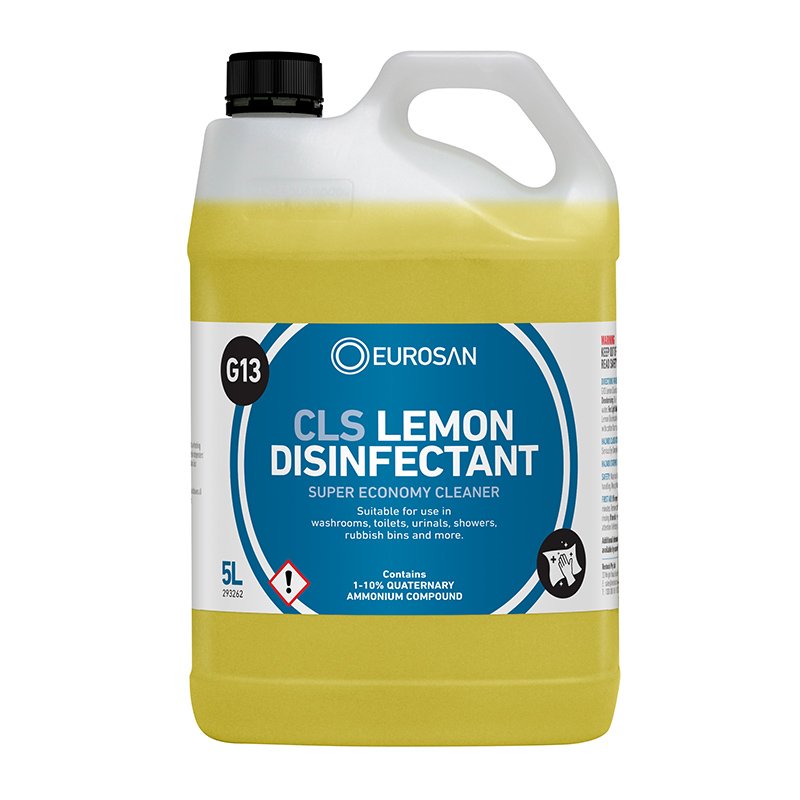 CLS Eurosan G13 Lemon Disinfectant 5ltr (each)