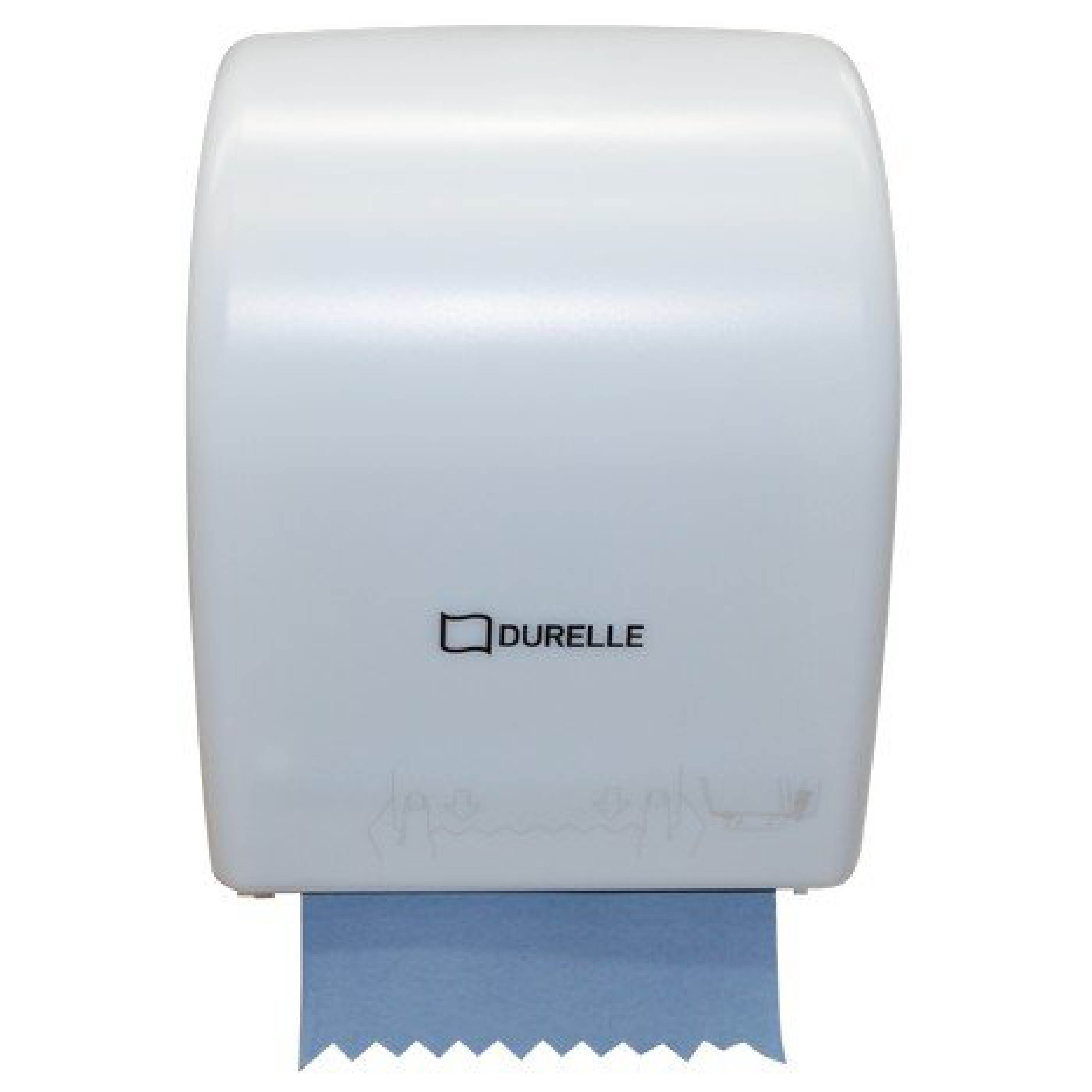 Durelle Manual Auto Cut White Dispenser (each)