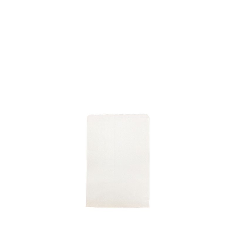 1 Square White Paper Bags 180 x 140 (1000/pack)