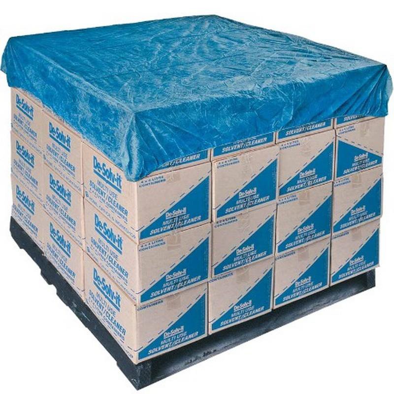 CPE Elasticised Pallet Top Cover Blue 1400mm x 1400mm (50/ctn)