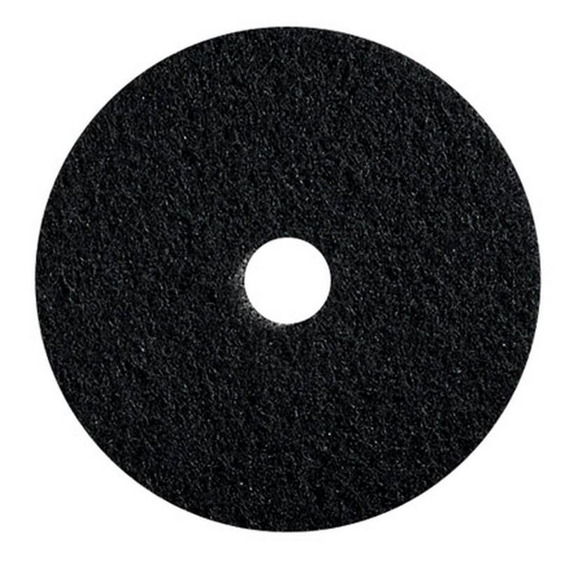 Black Stripping Floor Pads 40cm (each)