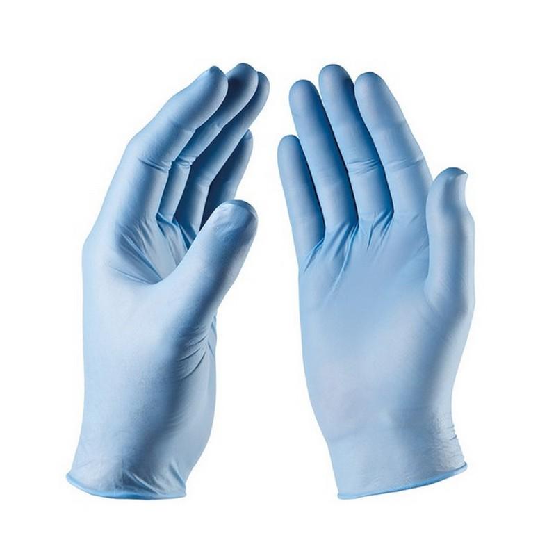 Protectaware Eco Blue Nitrile Powder Free Gloves - Large (200/pack)