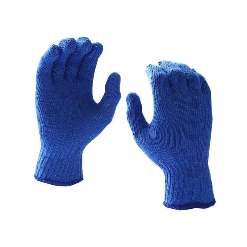 Protectaware 100% Cotton Knitted Gloves Blue - Ladies (12pairs/pack ...