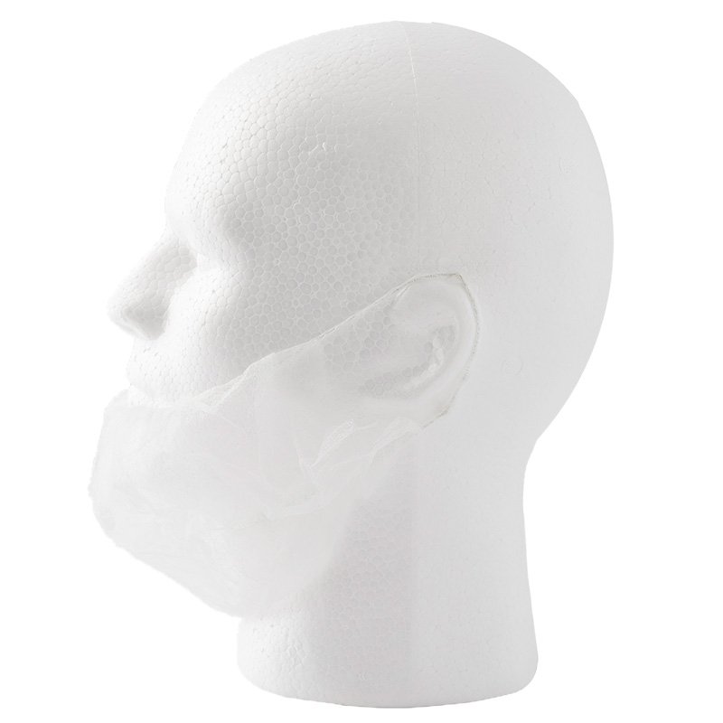 Protectaware Beard Covers Double Loop White (1000/ctn)