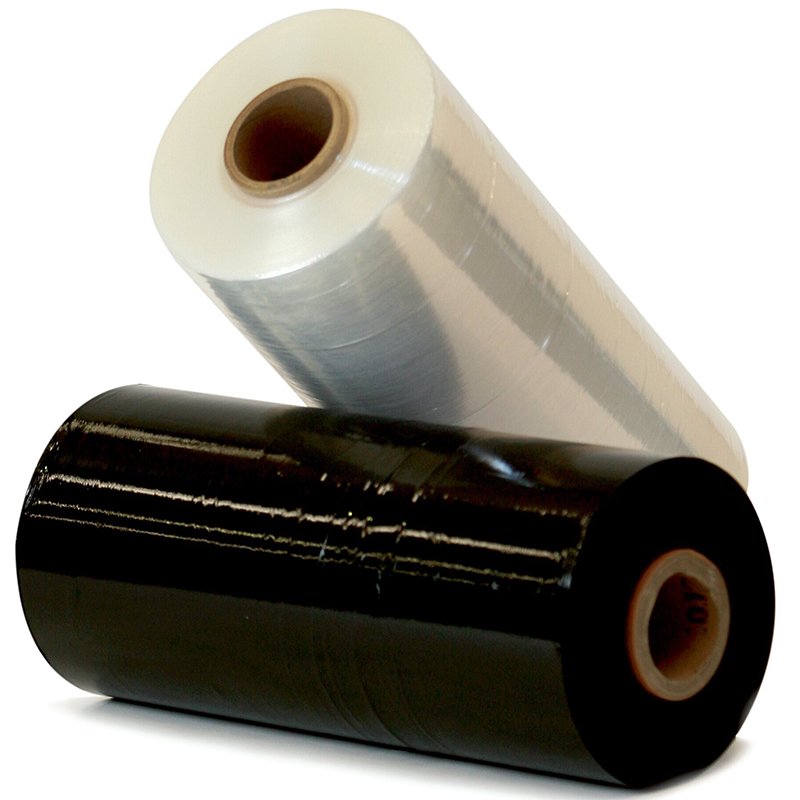 Black Machine Prestretch Wrap 12um 450mm x 1450m/Roll (each)