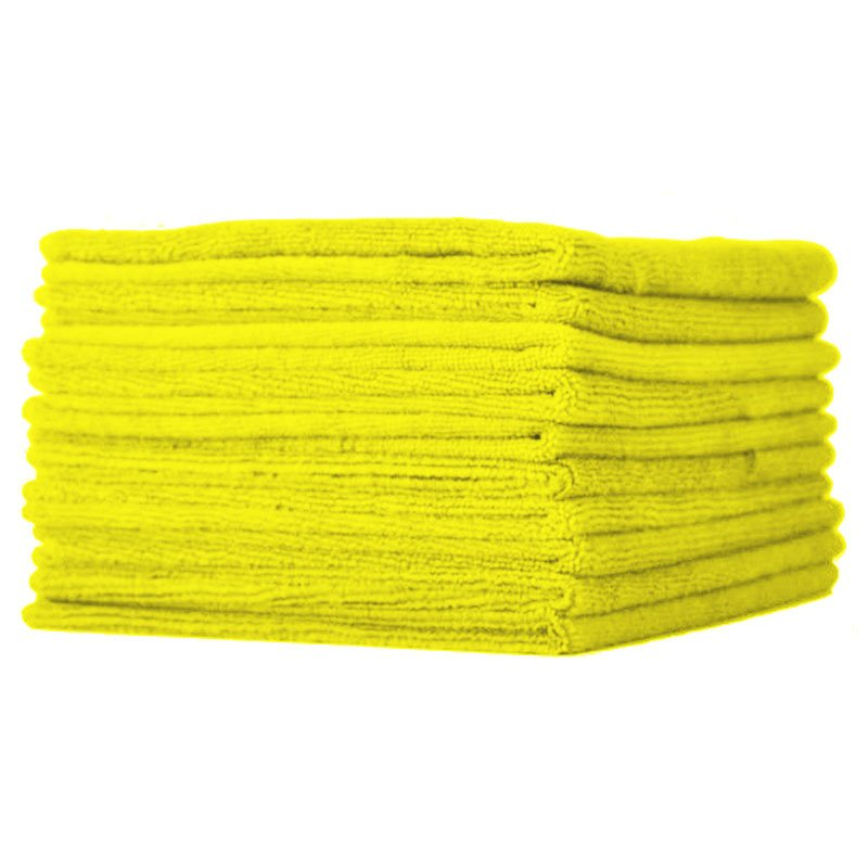 Microfibre Cloth Yellow 40cm x 40cm (each)