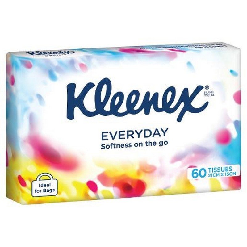 Kleenex Soft Pack Tissues (60/pack)