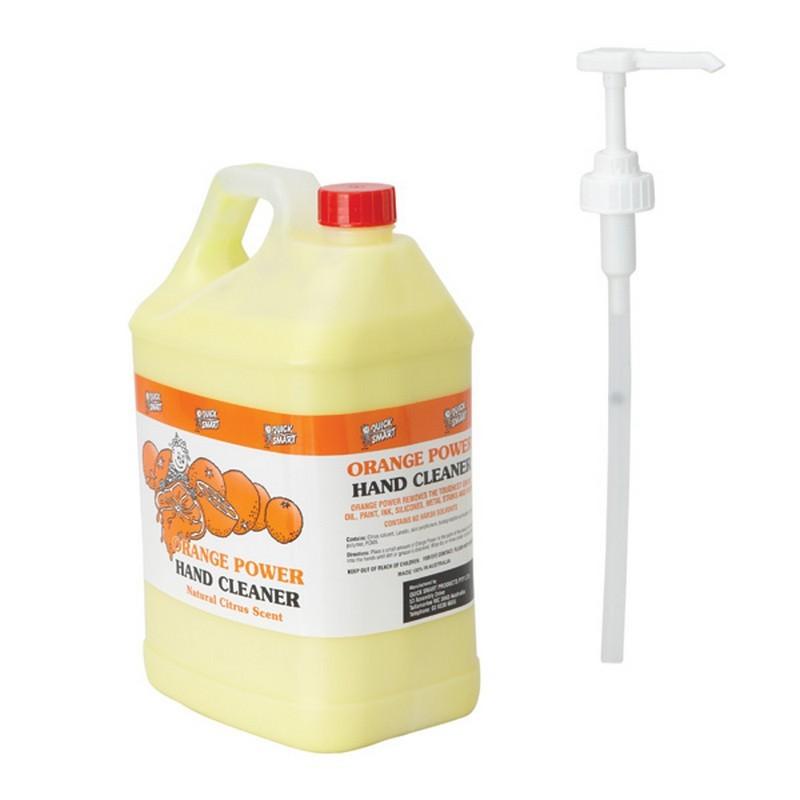 Orange Power Heavy Duty Hand Cleaner with Pump 5ltr (each)