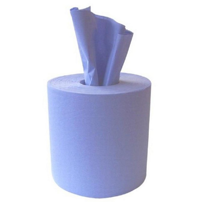 Durelle Blue Multipurpose Centrefeed Wiper 20.5cm x32.5cm 250sheets/roll (4rolls