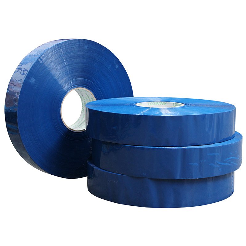 Durapak Acrylic Blue Freezer Grade Machine Packaging Tape 48mm x 1000m (6/ctn)