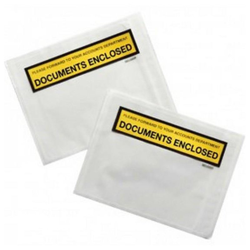 Documents Enclosed Self Adhesive Envelopes 115mm x 150mm (1000/ctn)