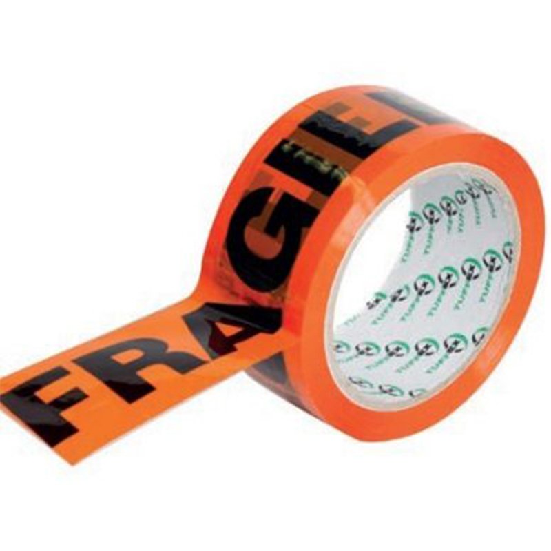 Fragile Tape Black/Orange 48mm x 66m (36/ctn)