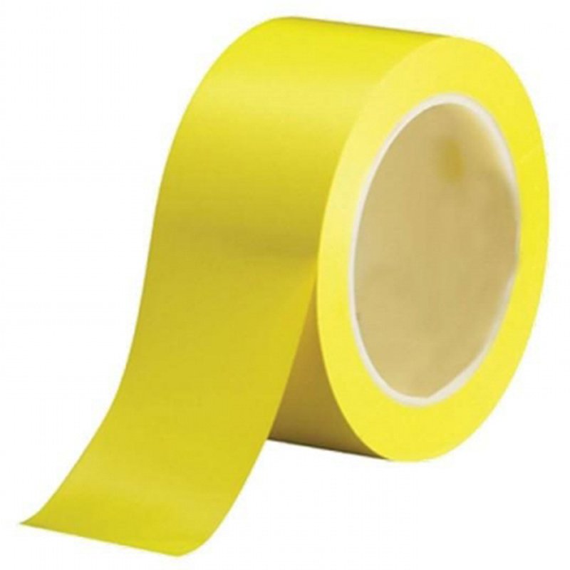 Floor Marking Tape Yellow 48mm x 33m (1 roll)
