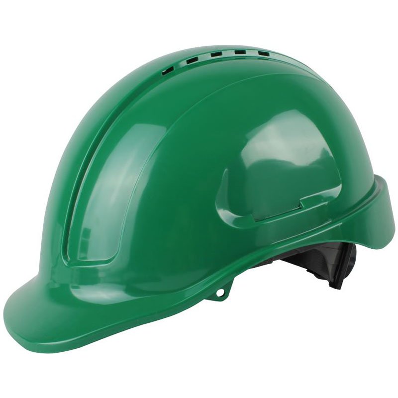 Vented Hard Hat Sliplock Harness Green (each)