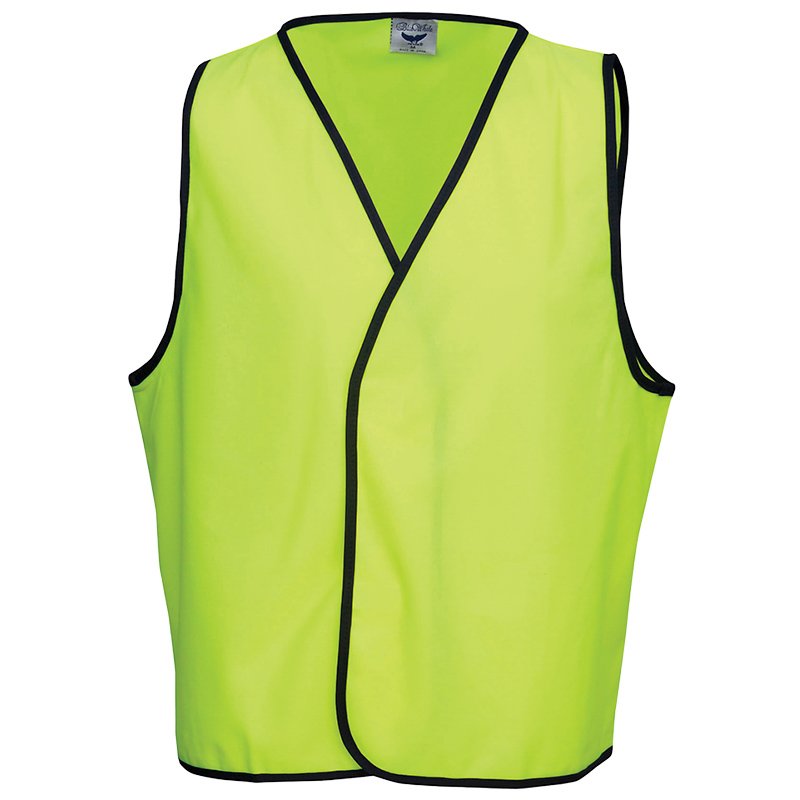 Hi Vis Safety Vest Day Use Yellow Small (each)