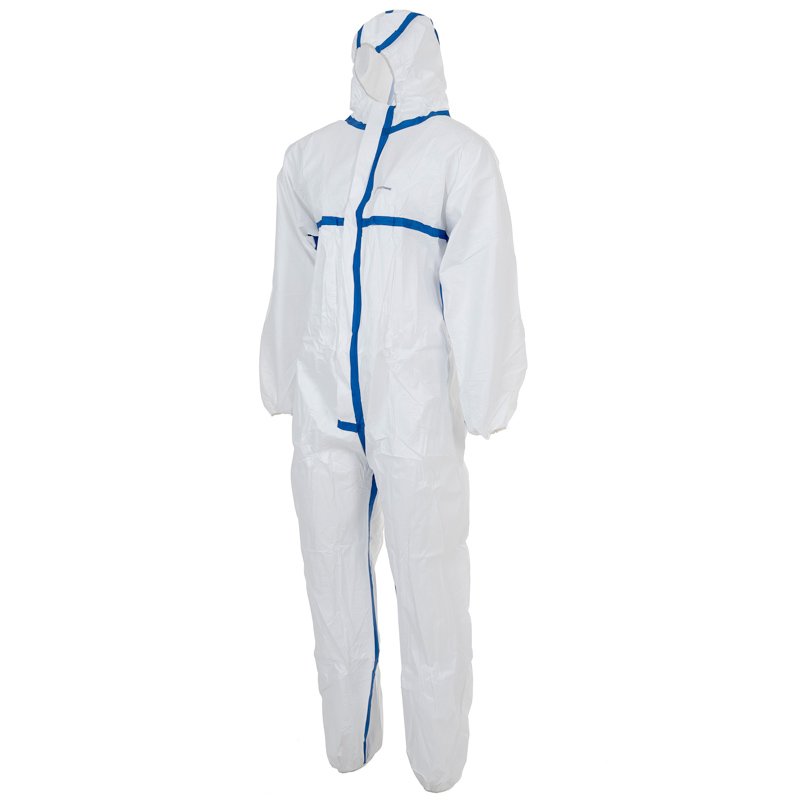 Protectaware Coverall CE Standards Type 4, 5 & 6 3XLarge - White (Each)