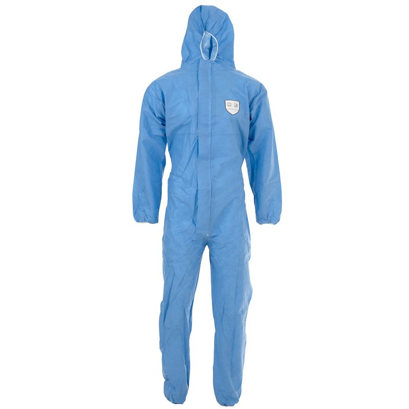 SMS Type 5 & 6 Blue Coverall with Hood - XLarge (Each)