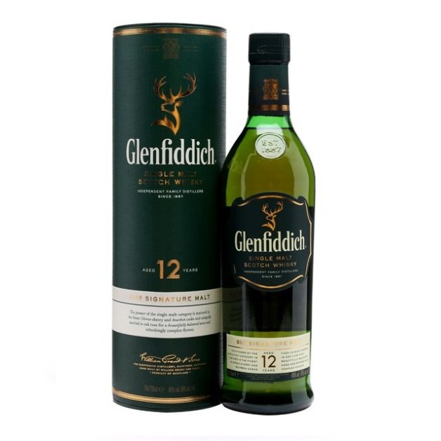 Glenfiddich Scotch Whisky 12yo 700ml (8700 Loyalty Points)