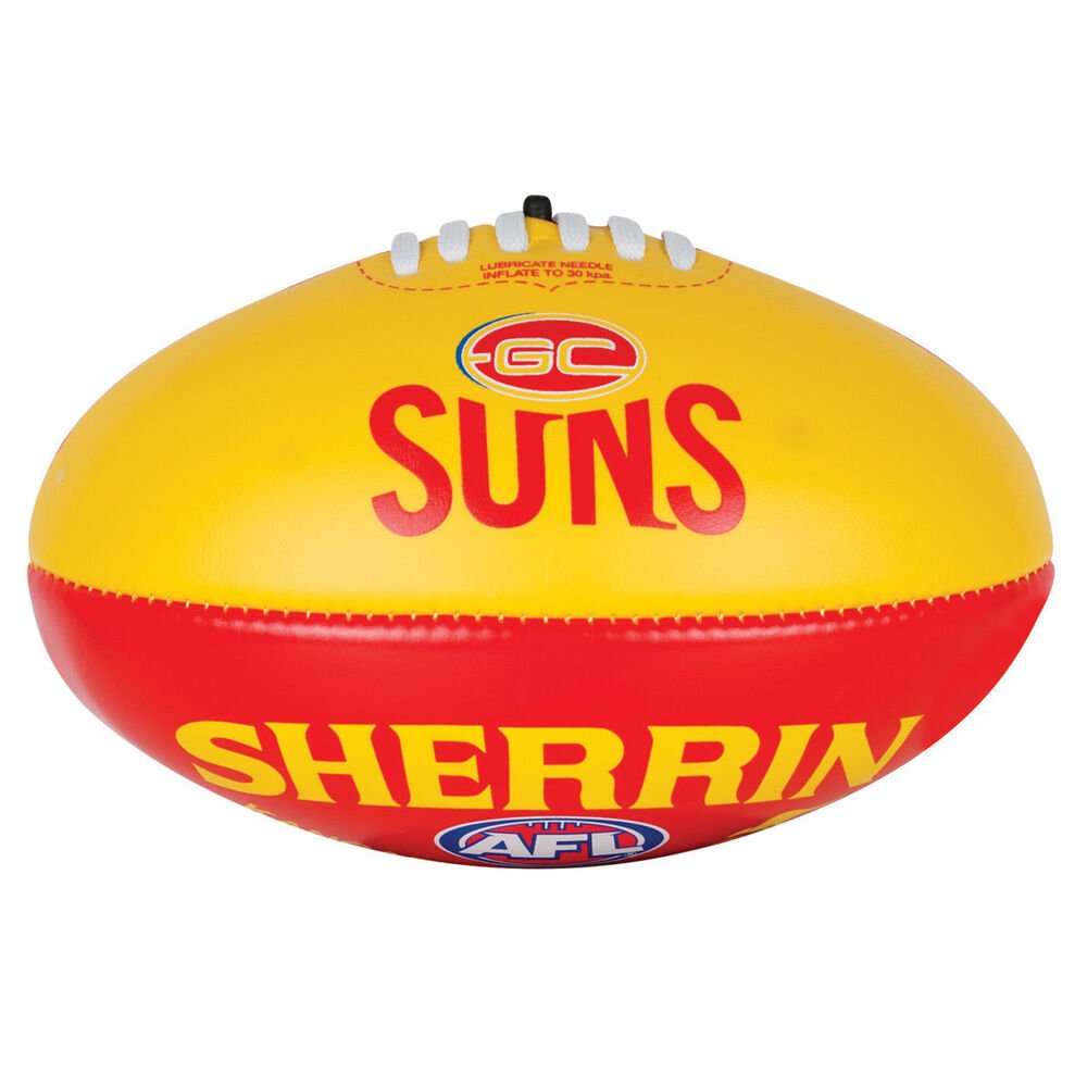 Sherrin AFL Gold Coast Suns Softie Ball (1800 Loyalty Points)