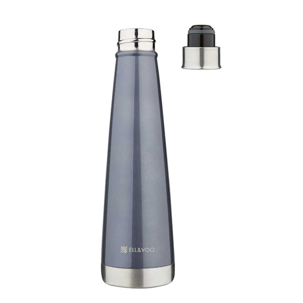 Ell & Voo Aria 430ml Insulated Drink Bottle Black (2700 Loyalty Points)