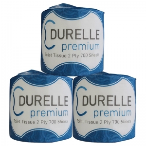 Durelle Premium FSC Mix Toilet Rolls 2 Ply 700 Sheet (48 rolls/ctn)