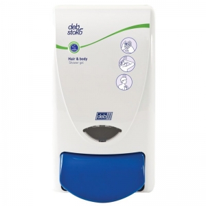 Deb Hair & Body Liquid Soap Dispenser 1000ml (each)