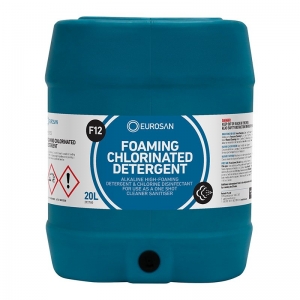 Eurosan F12 Foaming Chlorinated Detergent 20L (each)