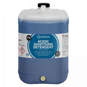 Eurosan F18 Acidic Sanitising Detergent 20L
