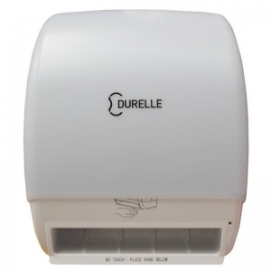 Durelle Touch Free Autocut Dispenser Transparent/White (each)
