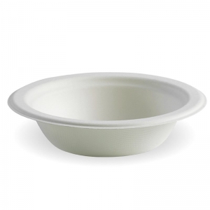 Biodegradable White Bowls 390ml (1000/ctn)