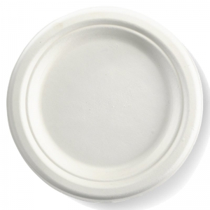 Biodegradable Round Plates 23cm (500/ctn)