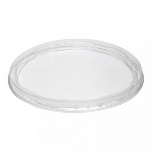 Clear Round Plastic Lids to suit 40ml - 150ml (1000/ctn)