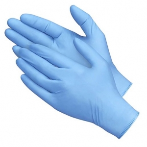 Protectaware Premium Polymer Coated Blue Latex Powder Free Gloves - XLarge (100/