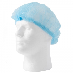 Protectaware Crimped Hair Nets Double Elastic 21inch (53cm) Blue (1000/ctn)