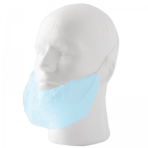 Protectaware Beard Covers Single Loop Blue (1000/ctn)