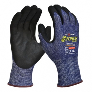 G-Force Cut 5 Ultra Thin Gloves with Nitrile Palm Large Size 9 (1 Pair)