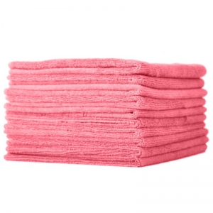 Microfibre Cloth Pink 40cm x 40cm (each)