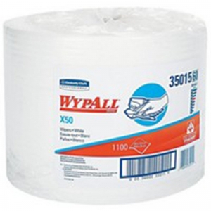 Kleenex Wypall X50 Small White Wipes 24.5cm x 70m Roll (4/ctn)