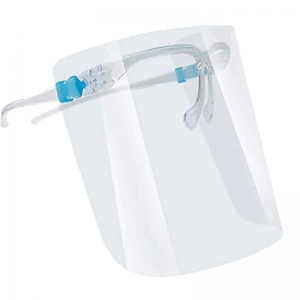 Reusable Medical Face Shield & Glasses - Clear (each)